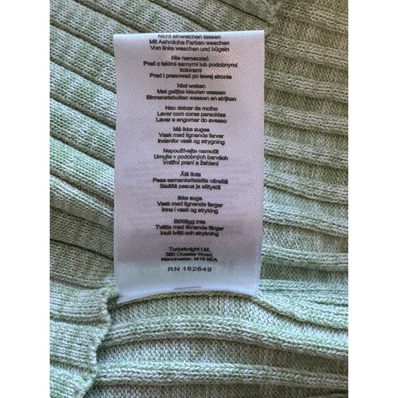 New ~ 4TH & RECKLESS ~ Sicily Cut-Out Halter Knitted Mini Dress Size M VISCOSE - Picture 9 of 10